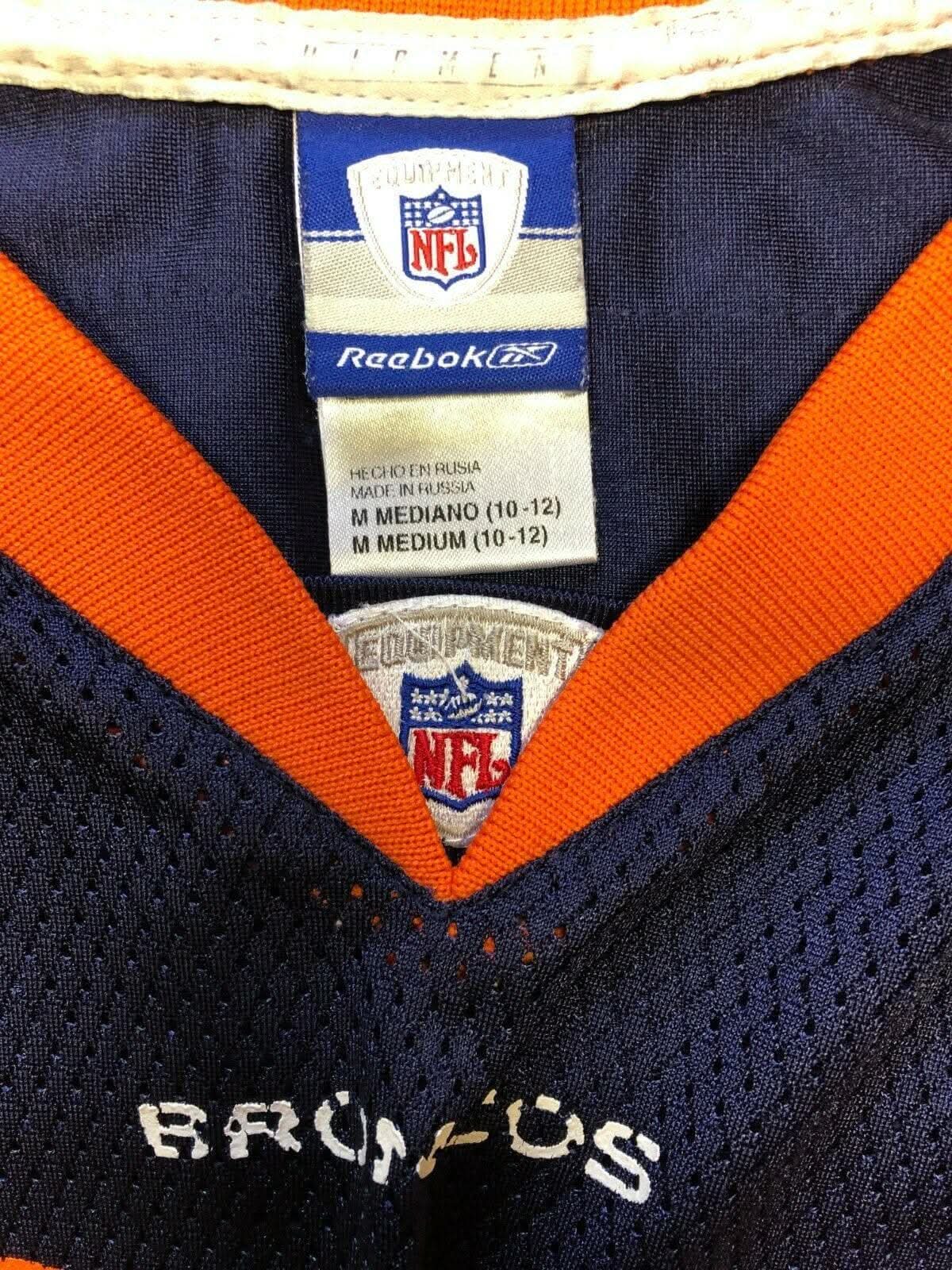 NFL Denver Broncos Champ Bailey #24 Reebok Jersey Youth Medium 10-12