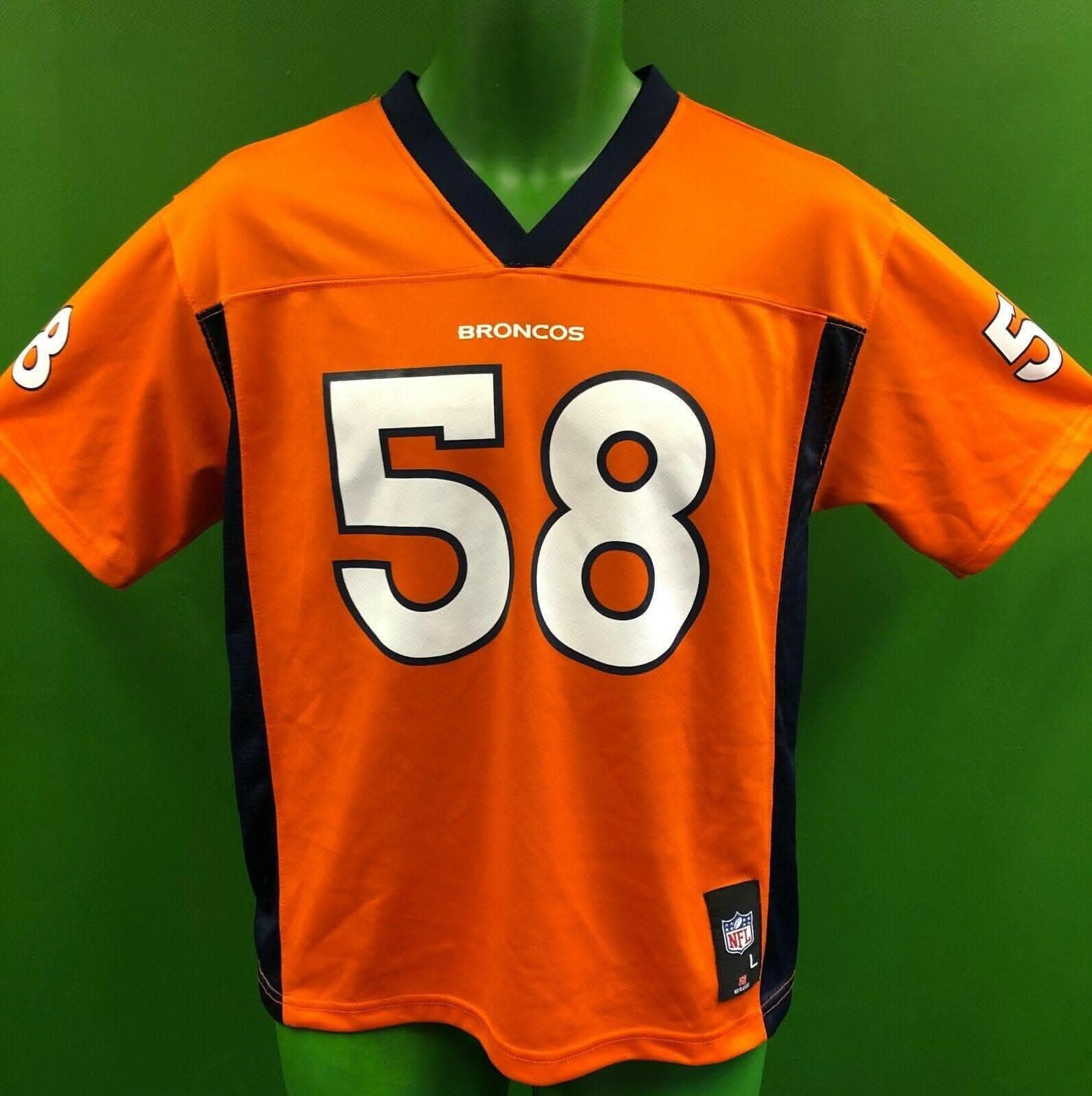 NFL Denver Broncos Von Miller #58 Jersey Youth Large 14-16