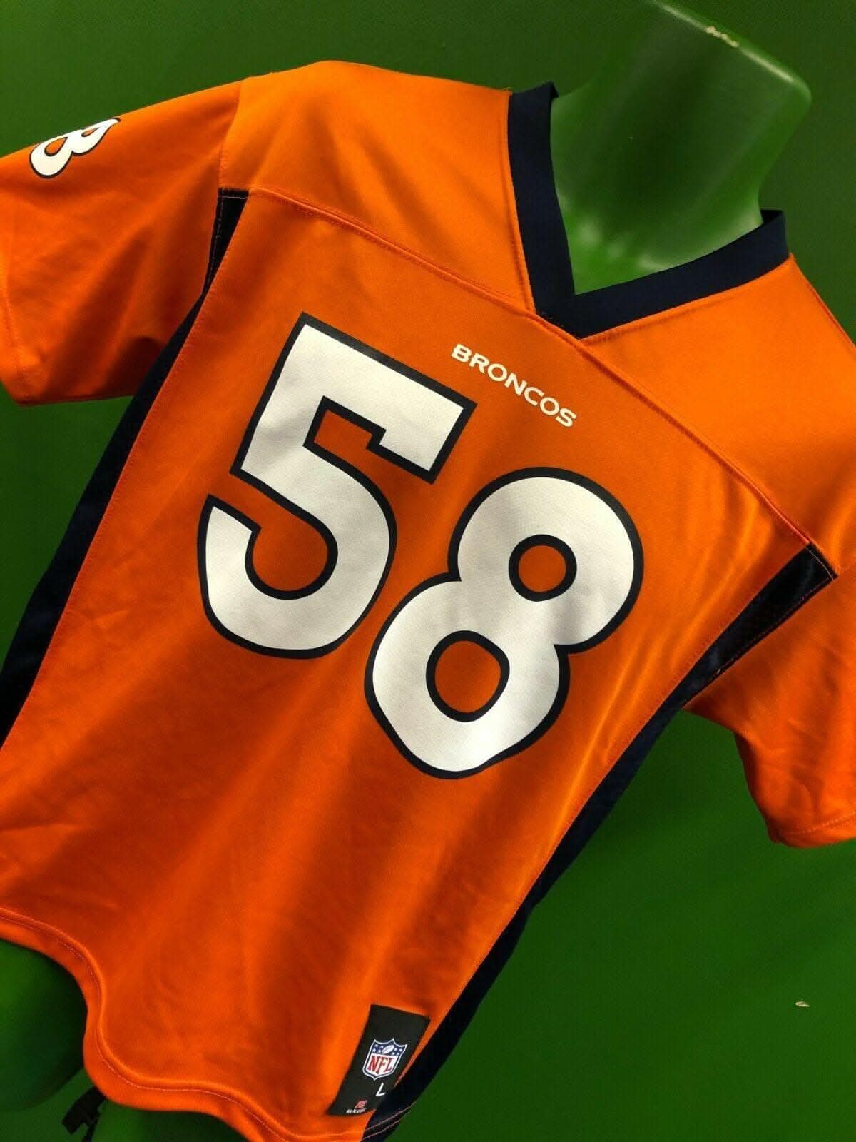 NFL Denver Broncos Von Miller #58 Jersey Youth Large 14-16