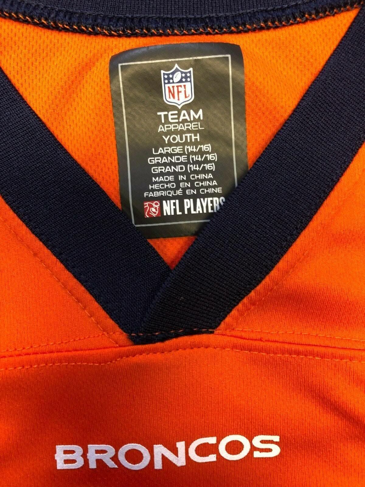 NFL Denver Broncos Von Miller #58 Jersey Youth Large 14-16