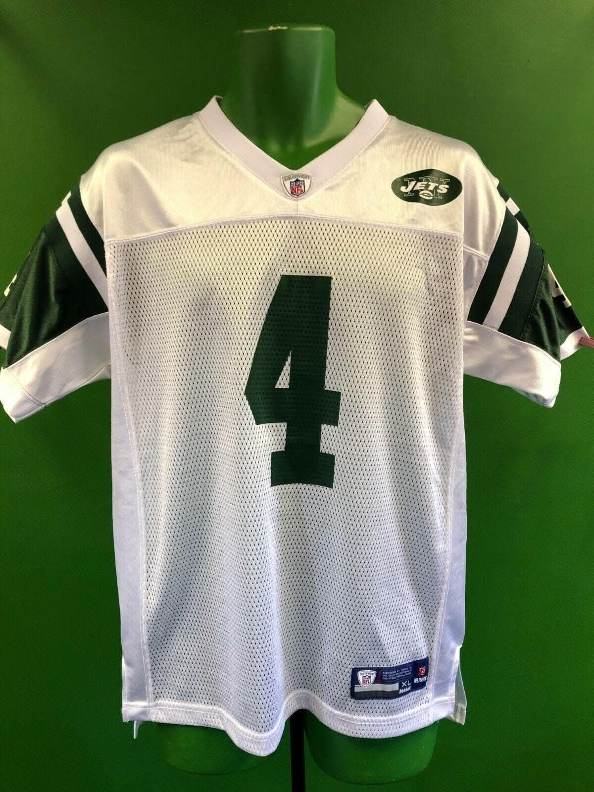 NFL New York Jets Brett Favre #4 Reebok Jersey Youth XL 18-20