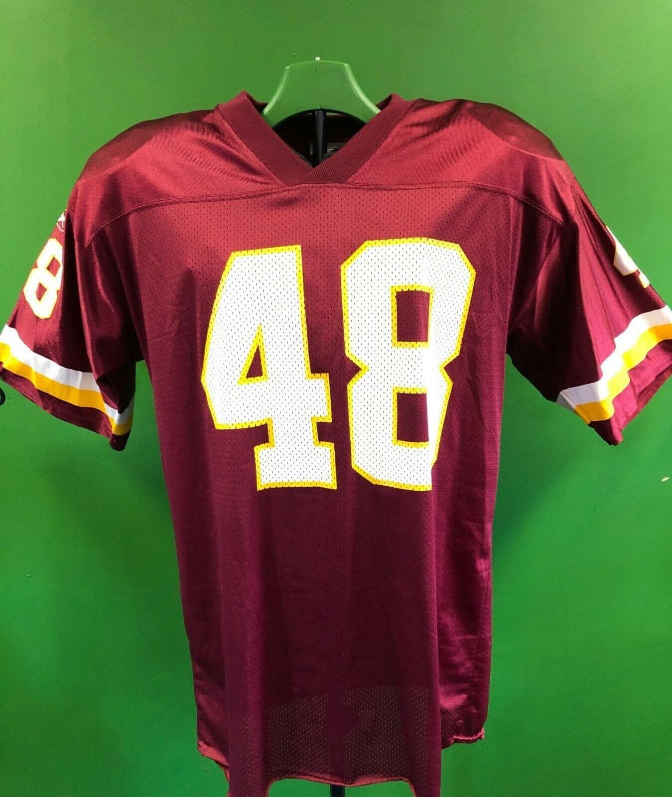 NFL Washington Commanders (Redskins) Davis #48 Reebok Jersey Men's Large