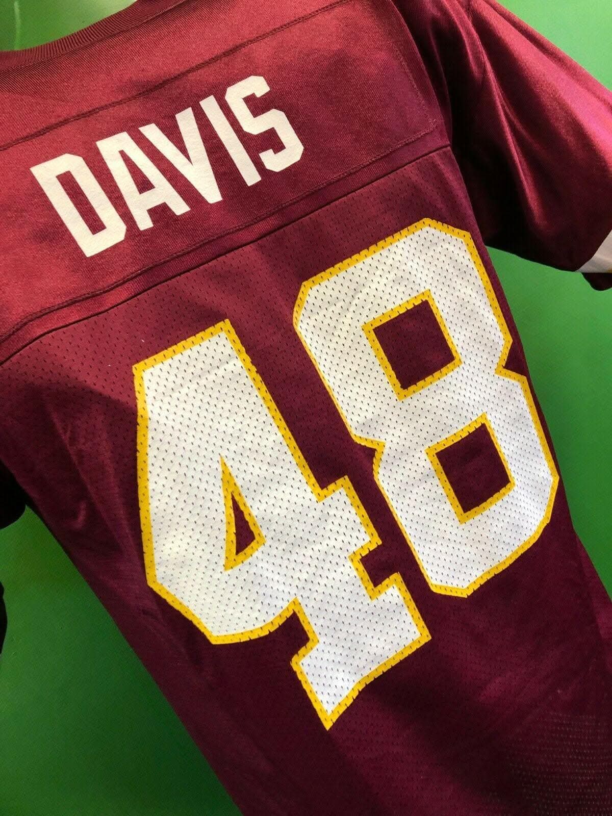NFL Washington Commanders (Redskins) Davis #48 Reebok Jersey Men's Large