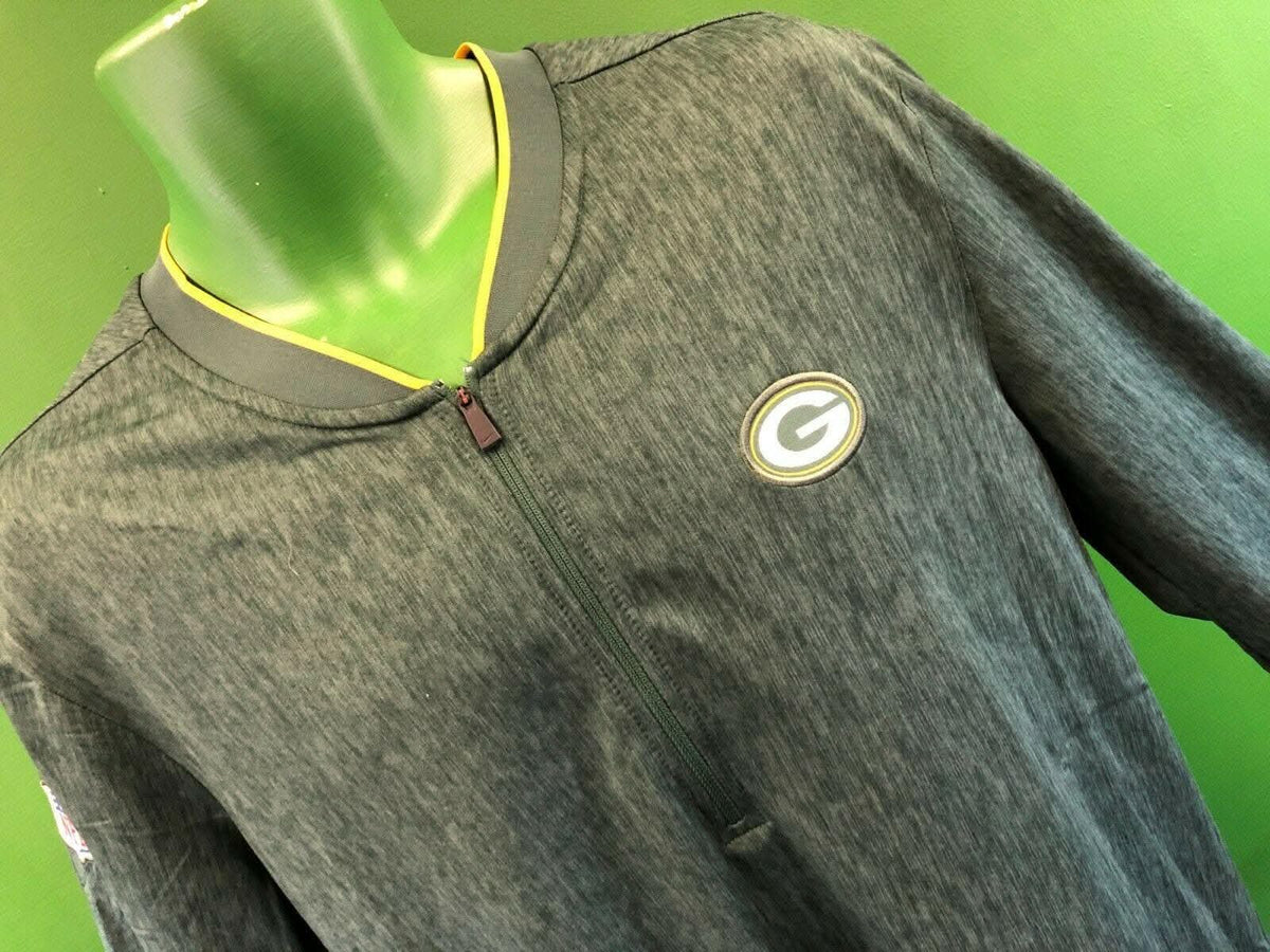 NFL Green Bay Packers Coaches Half-Zip Top NWT Men's Large