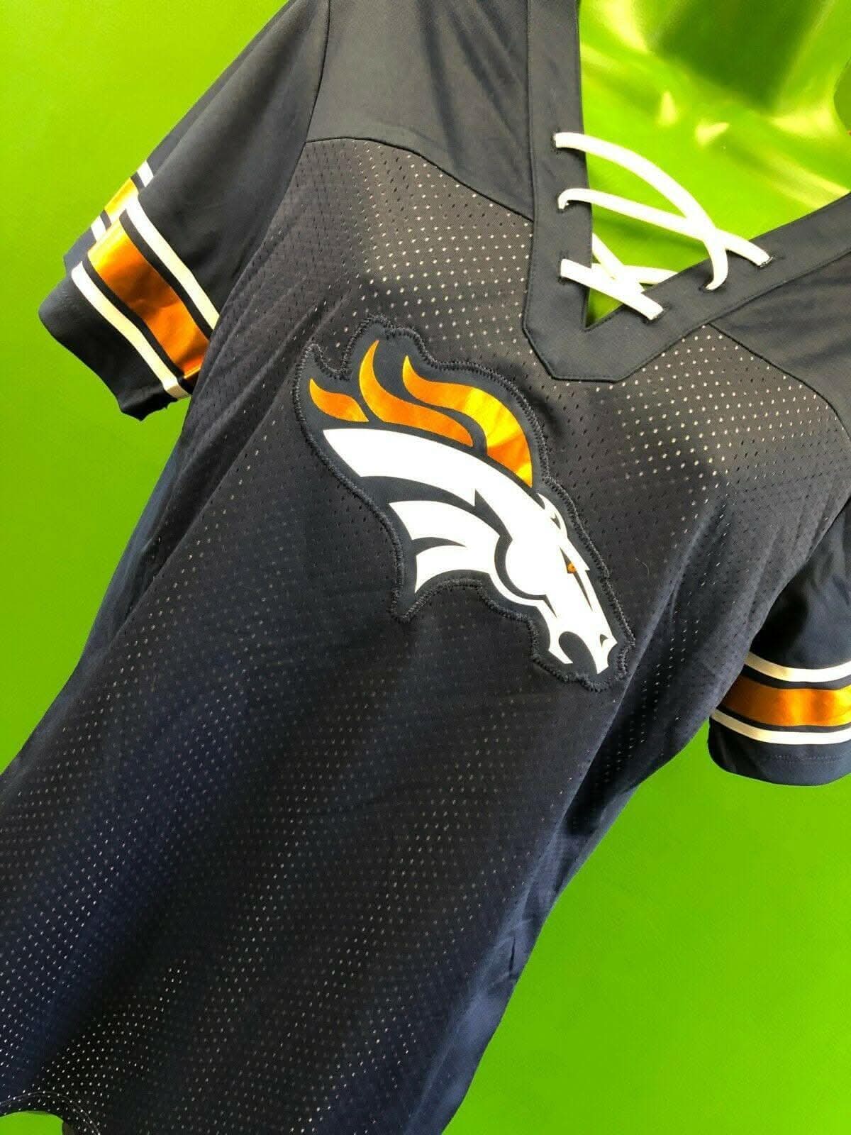 NFL Denver Broncos Majestic Draft Me Top Women's Large NWT
