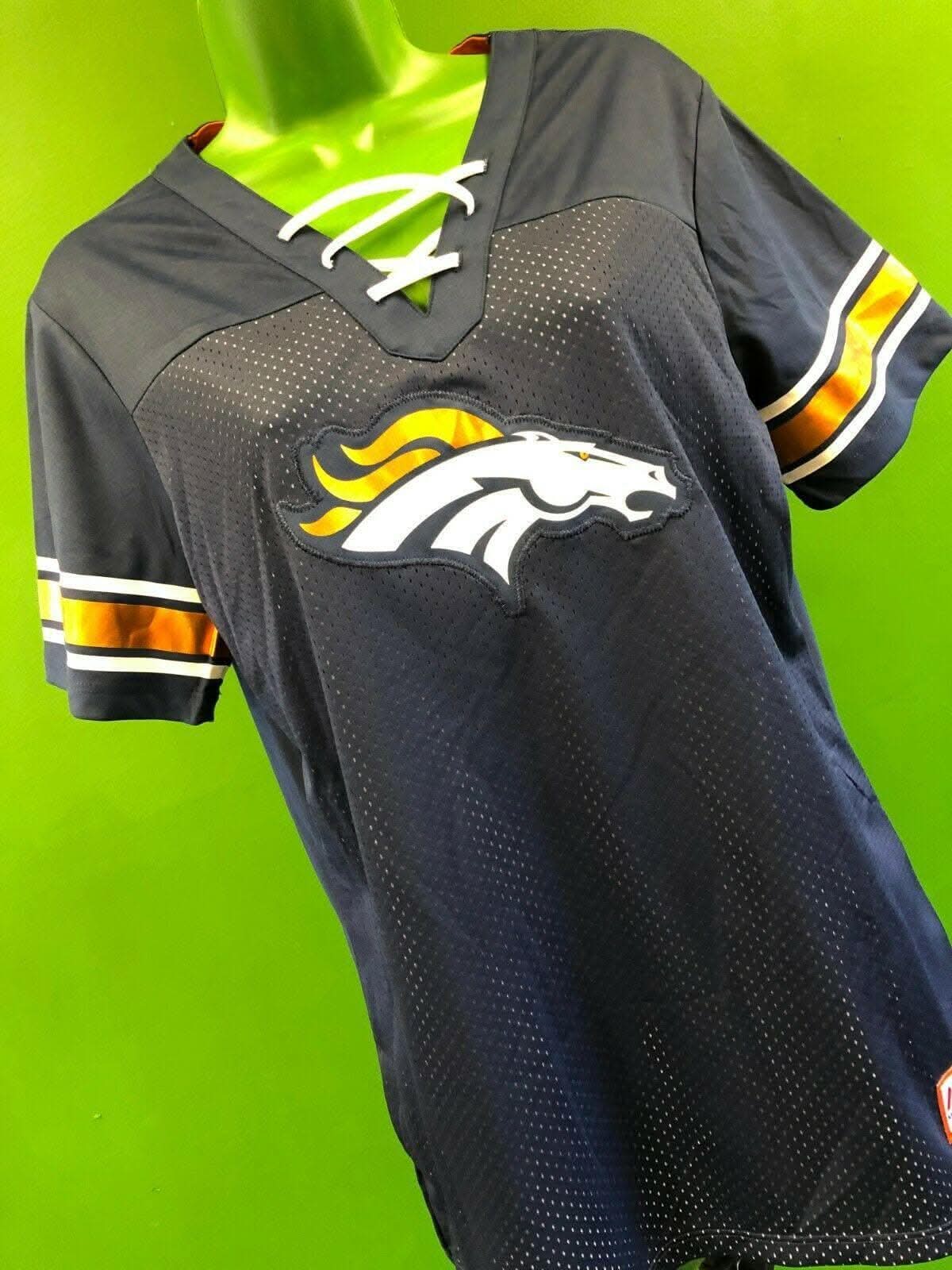 NFL Denver Broncos Majestic Draft Me Top Women's Large NWT