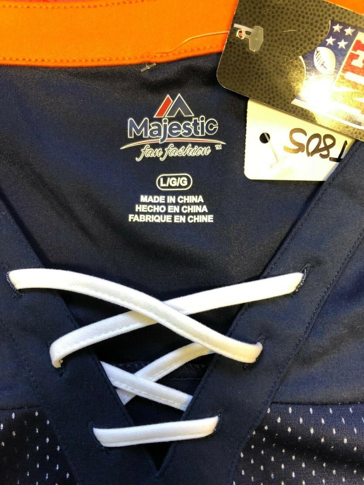 NFL Denver Broncos Majestic Draft Me Top Women's Large NWT