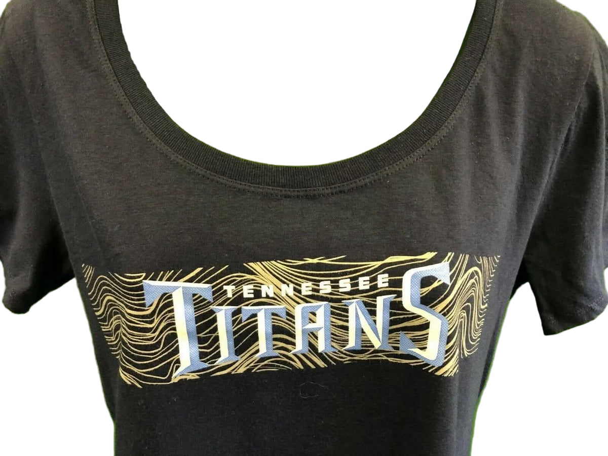 NFL Tennessee Titans Artsy Design T-Shirt Women's Small NWOT