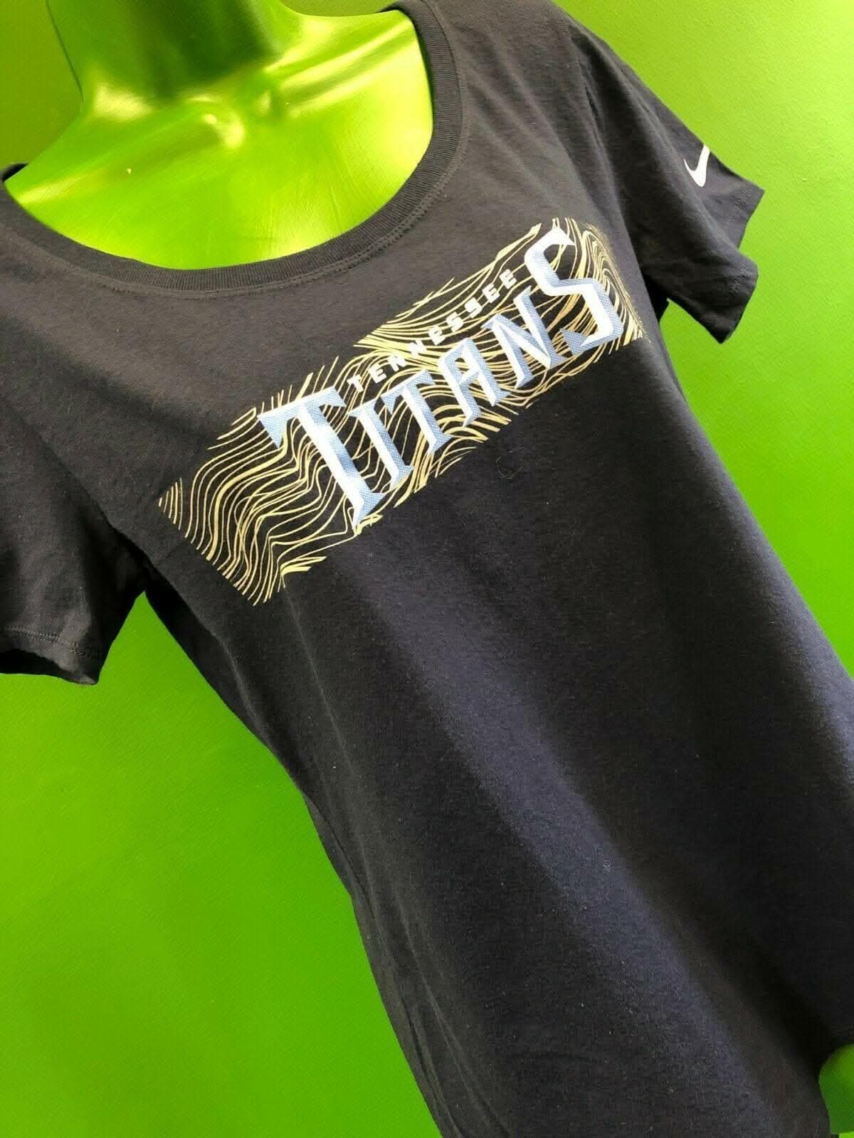 NFL Tennessee Titans Artsy Design T-Shirt Women's Small NWOT