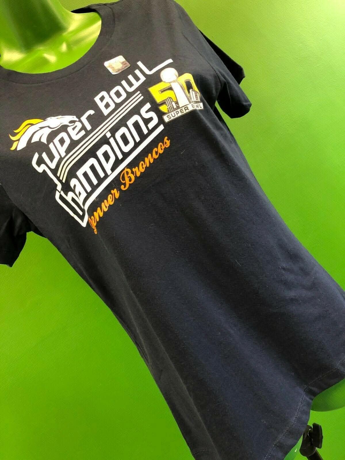 NFL Denver Broncos Super Bowl 50 Champions Girls' Medium 8-10 NWT