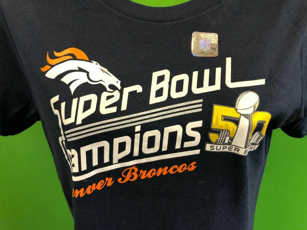 NFL Denver Broncos Super Bowl 50 Champions Girls' Medium 8-10 NWT