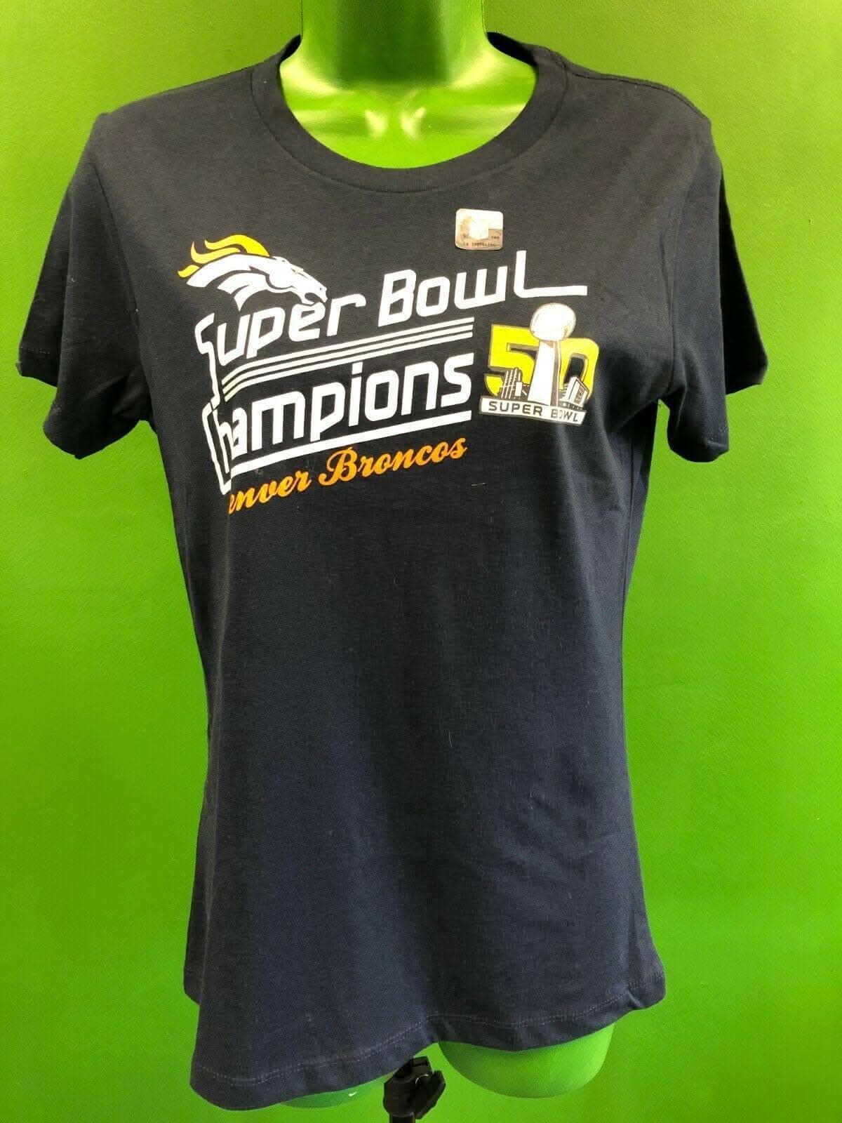 NFL Denver Broncos Super Bowl 50 Champions Girls' Medium 8-10 NWT
