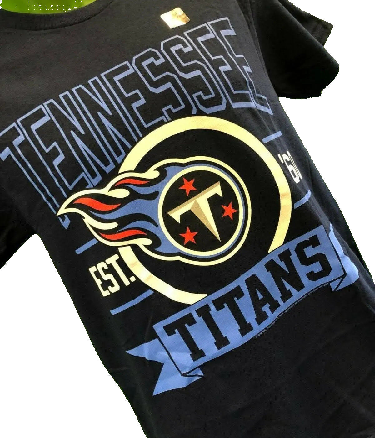 NFL Tennessee Titans Junk Food T-Shirt Men's Small NWT