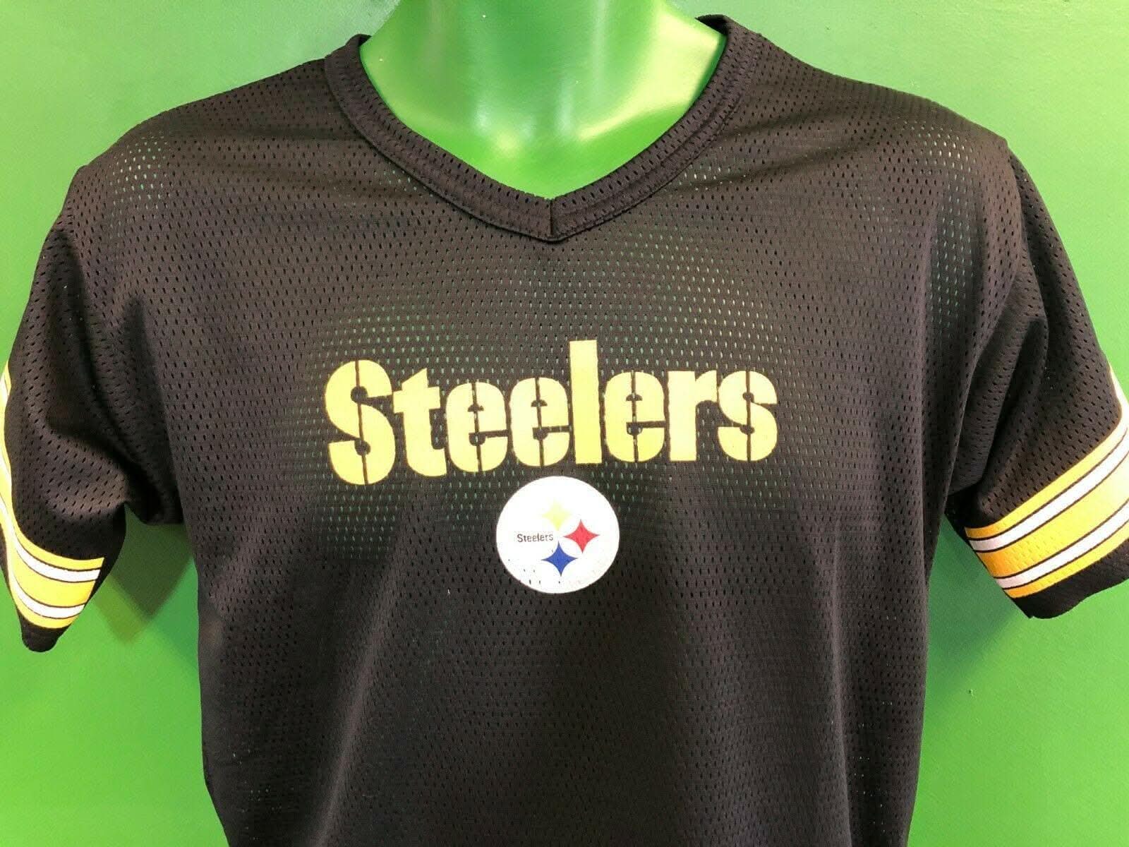 NFL Pittsburgh Steelers Franklin Mesh Jersey Top Youth Large 14-16