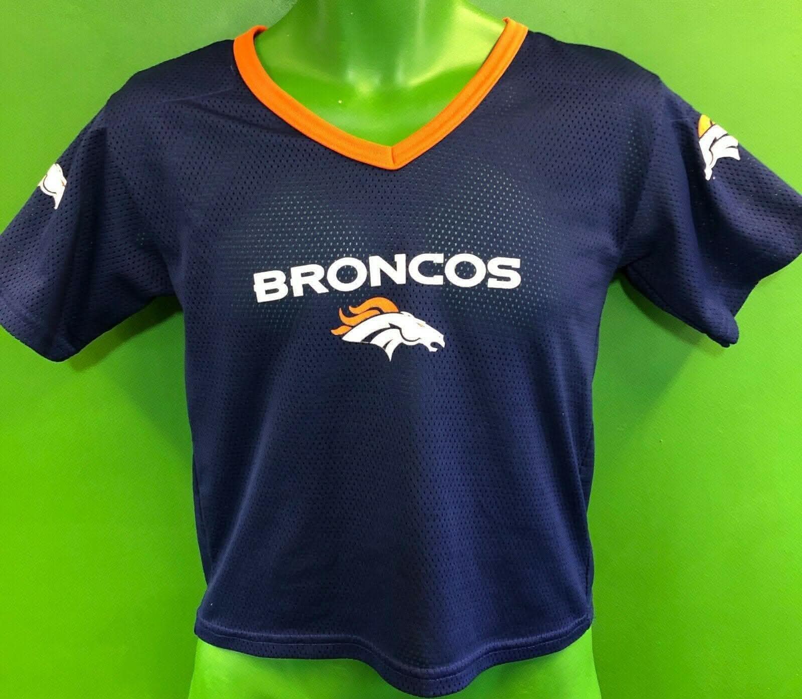 NFL Denver Broncos Franklin Mesh Jersey Top Youth Medium 10-12