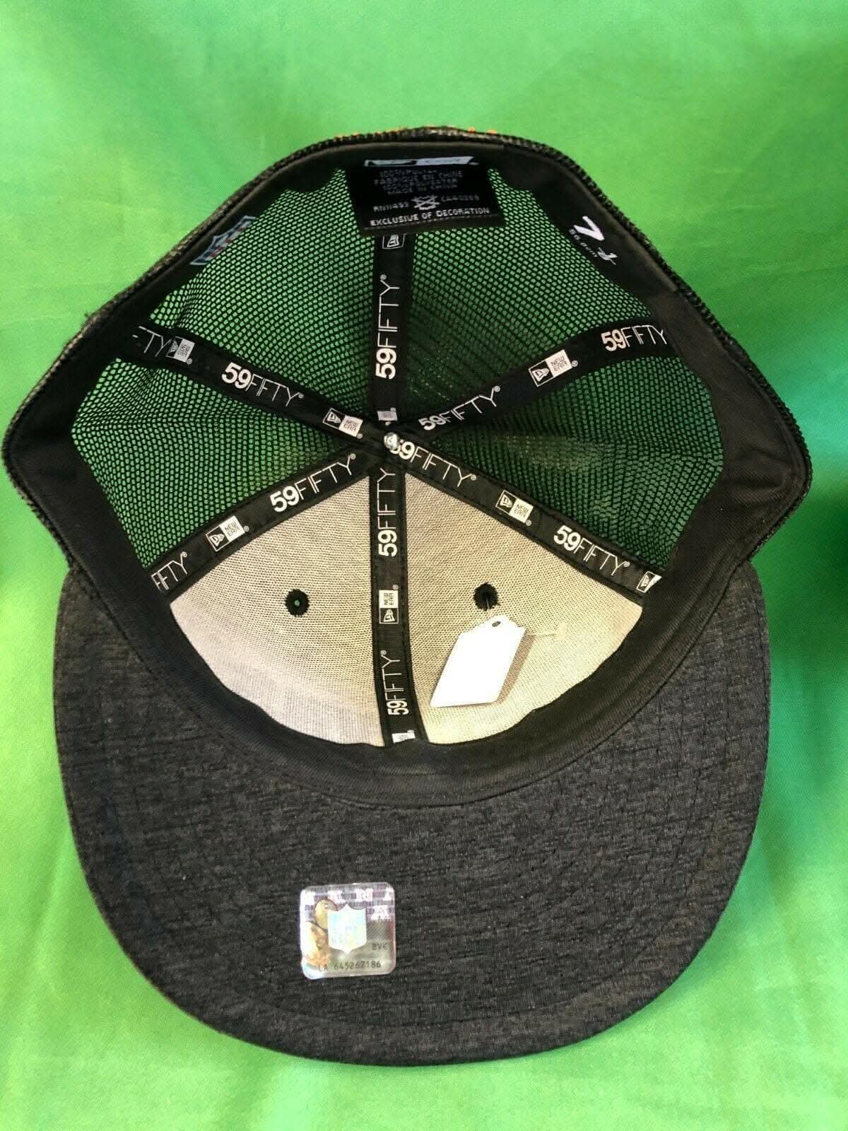 NFL Cleveland Browns New Era 59FIFTY Blackened Trucker Hat/Cap 7-3/4 NWT