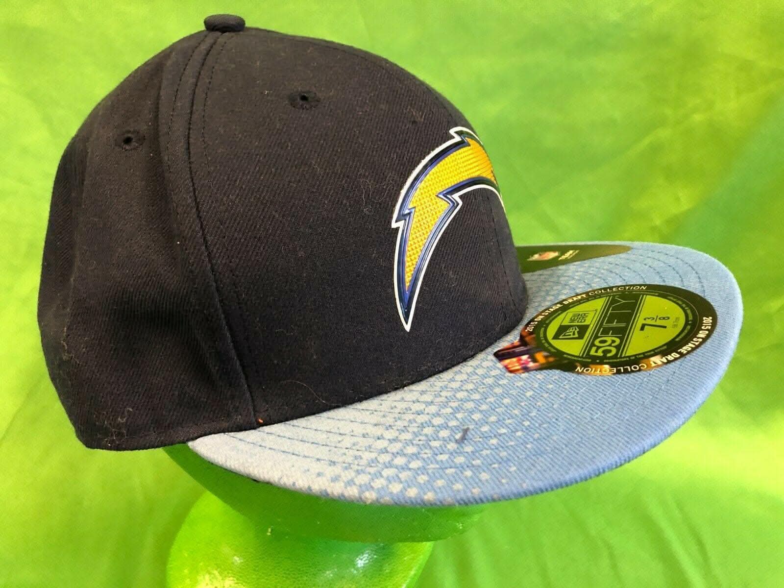 NFL Los Angeles Chargers New Era 59FIFTY 2015 Draft Hat/Cap NWT 7-3/8
