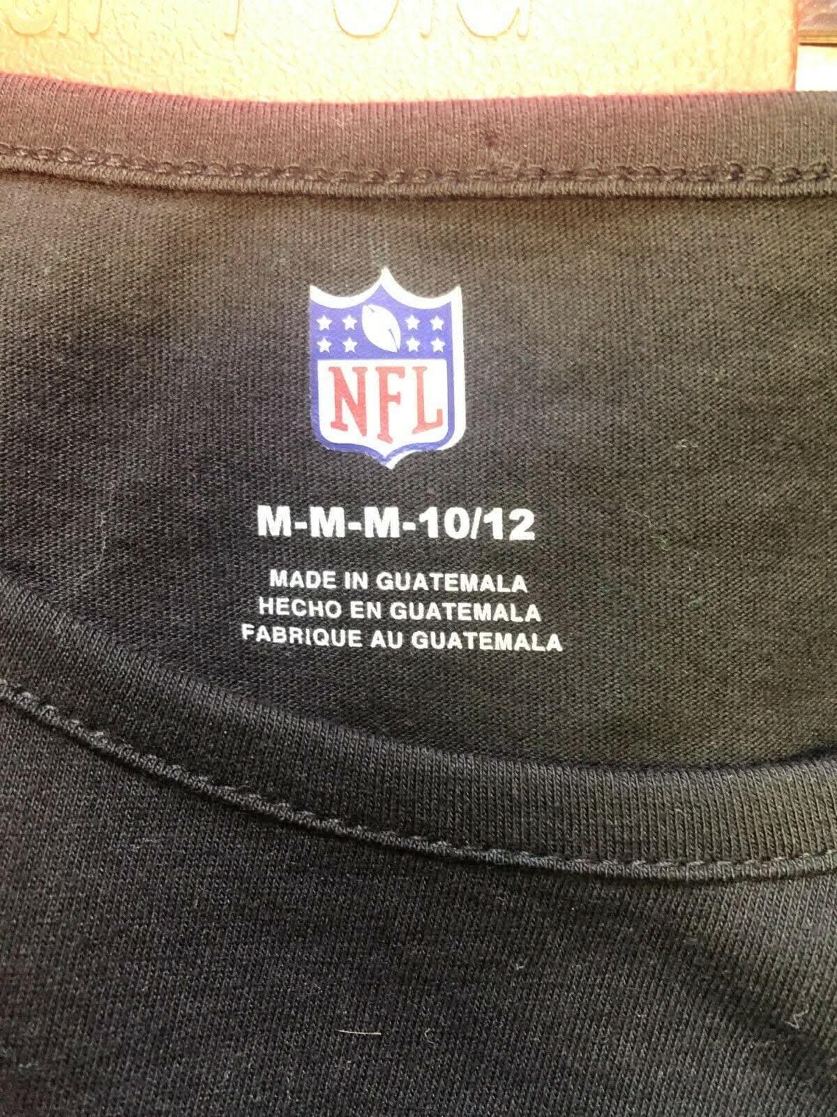 NFL Super Bowl LIV (54) Miami Black T-Shirt Girls' Medium 10-12 NWT