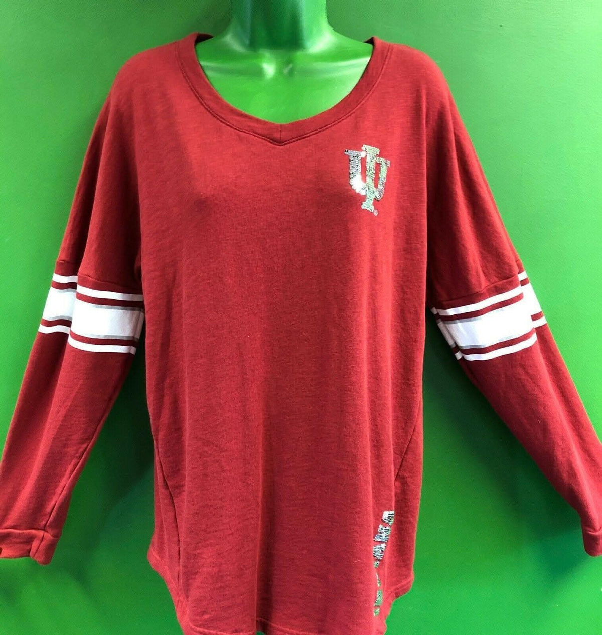 NCAA Indiana Hoosiers Victoria's Secret PINK Jumper-Top Women's Medium