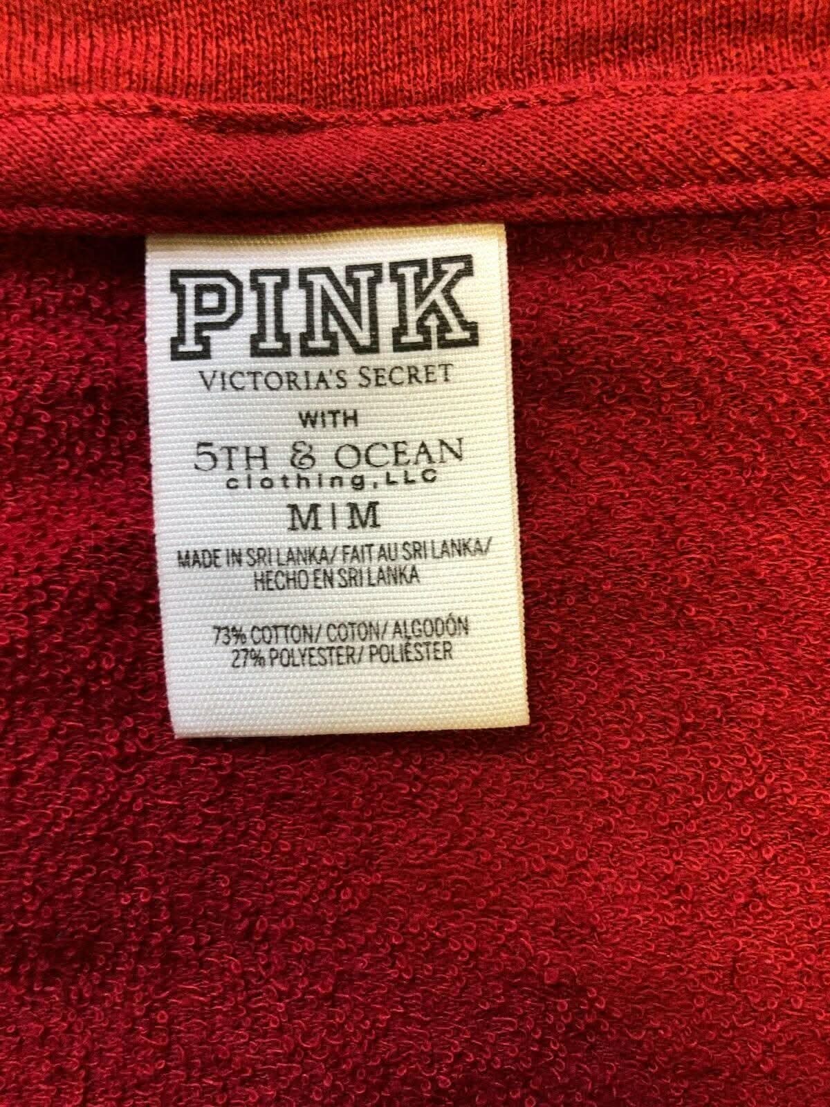 NCAA Indiana Hoosiers Victoria's Secret PINK Jumper-Top Women's Medium