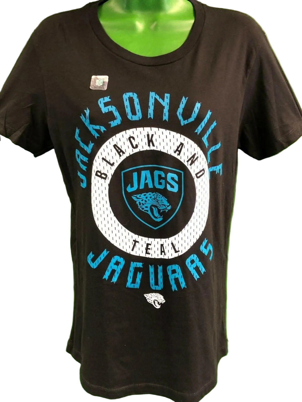 NFL Jacksonville Jaguars Majestic Beautiful T-Shirt Women's XL NWOT