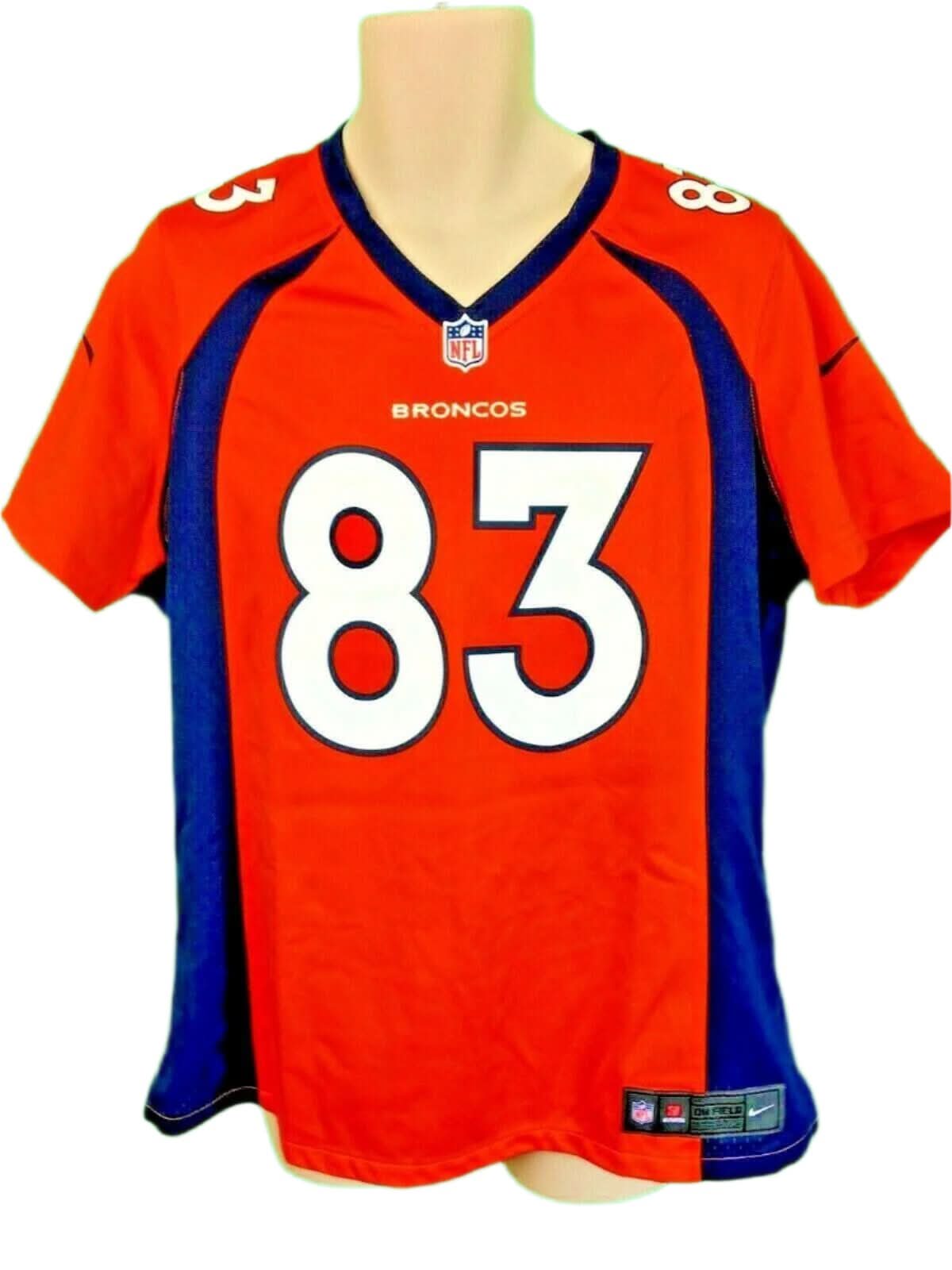 NFL Denver Broncos Wes Welker #83 Jersey Women's X-Large