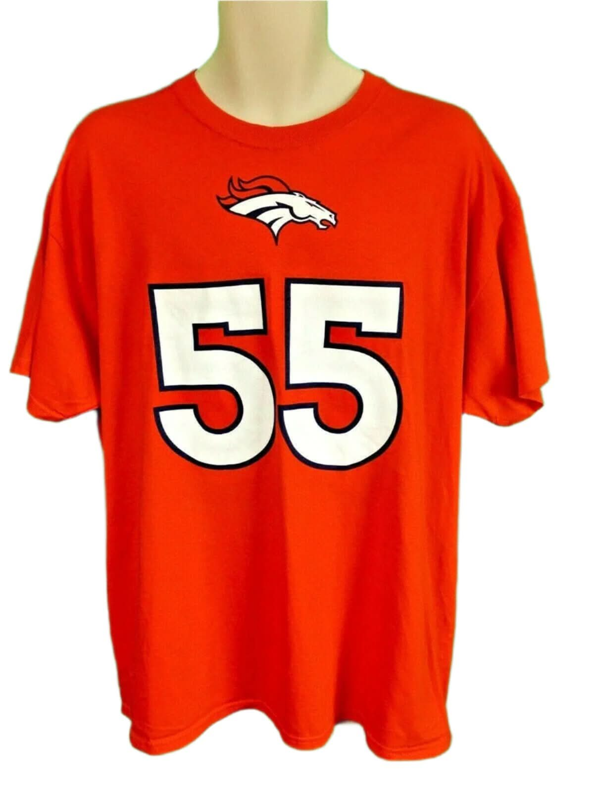 NFL Denver Broncos Bradley Chubb #55 T-Shirt Men's X-Large