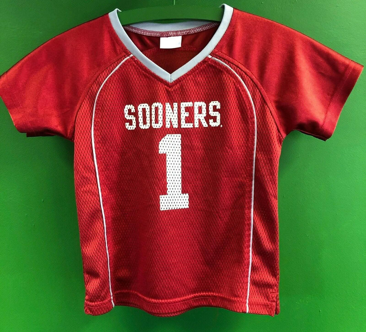 NCAA Oklahoma Sooners #1 Jersey Toddler 4T