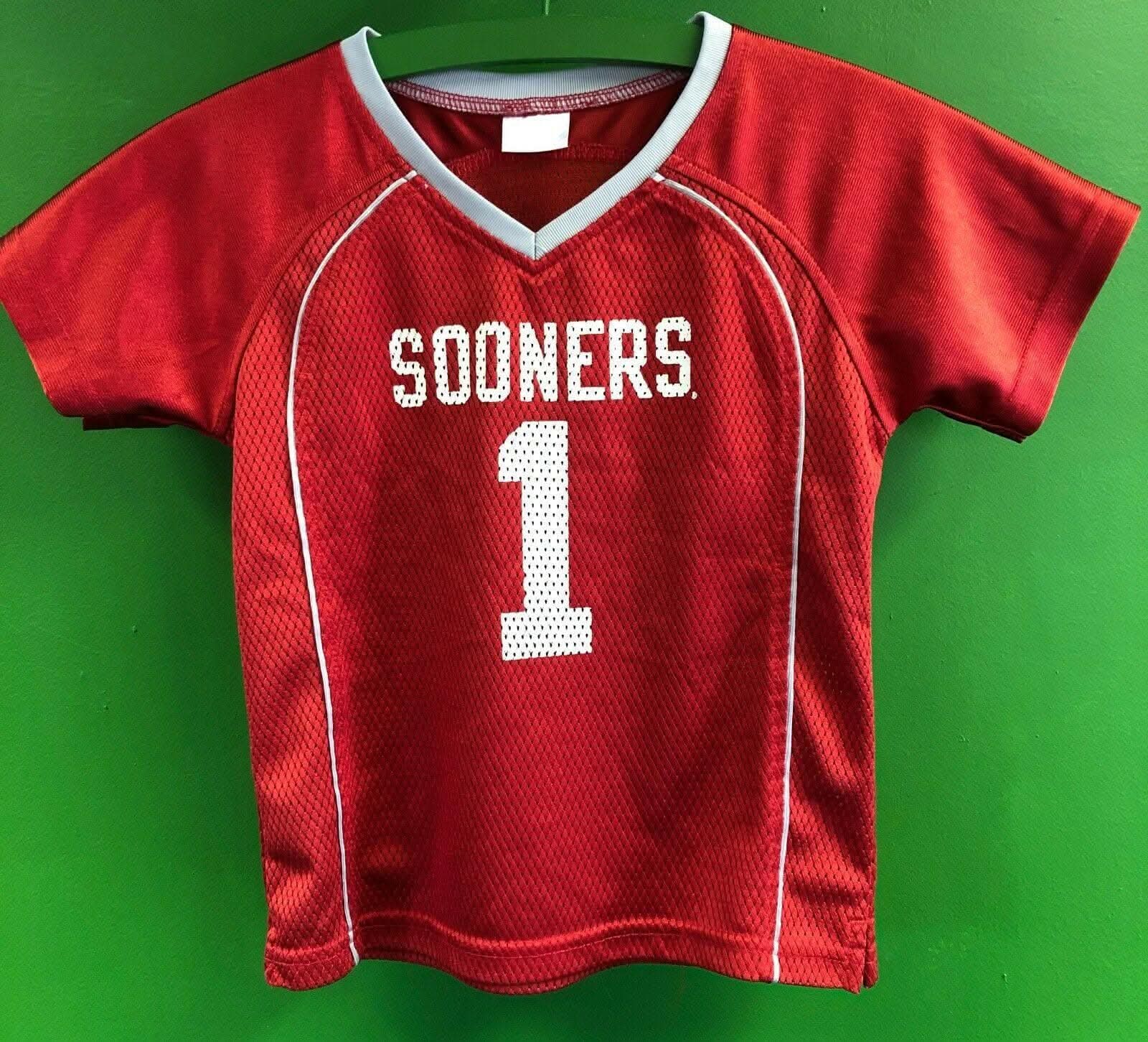 NCAA Oklahoma Sooners #1 Jersey Toddler 4T