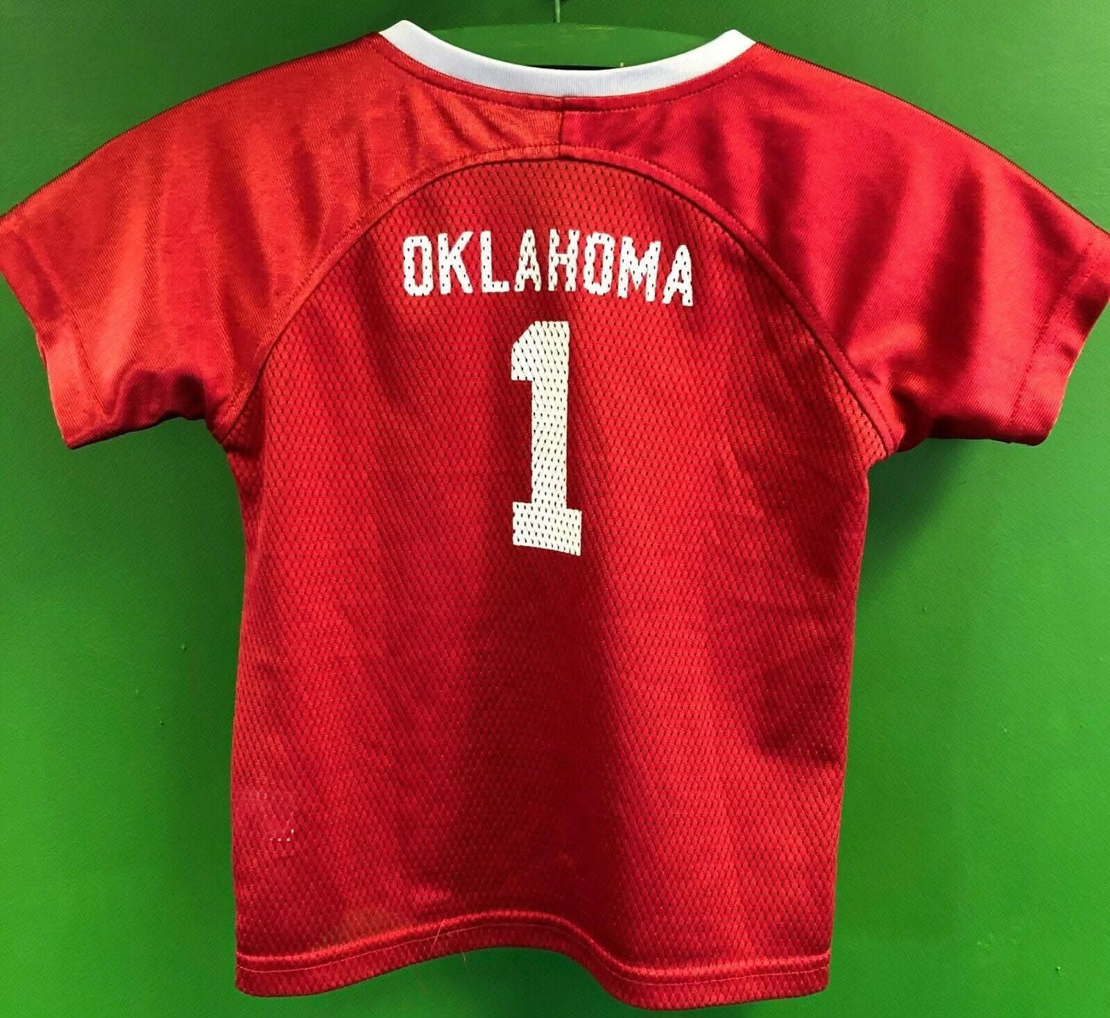 NCAA Oklahoma Sooners #1 Jersey Toddler 4T