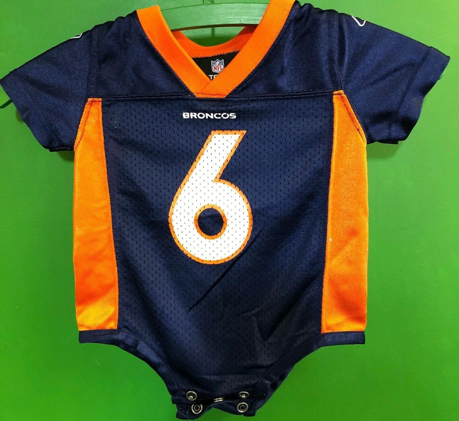 NFL Denver Broncos Jay Cutler #6 Reebok Jersey Bodysuit/Vest 3-6 months