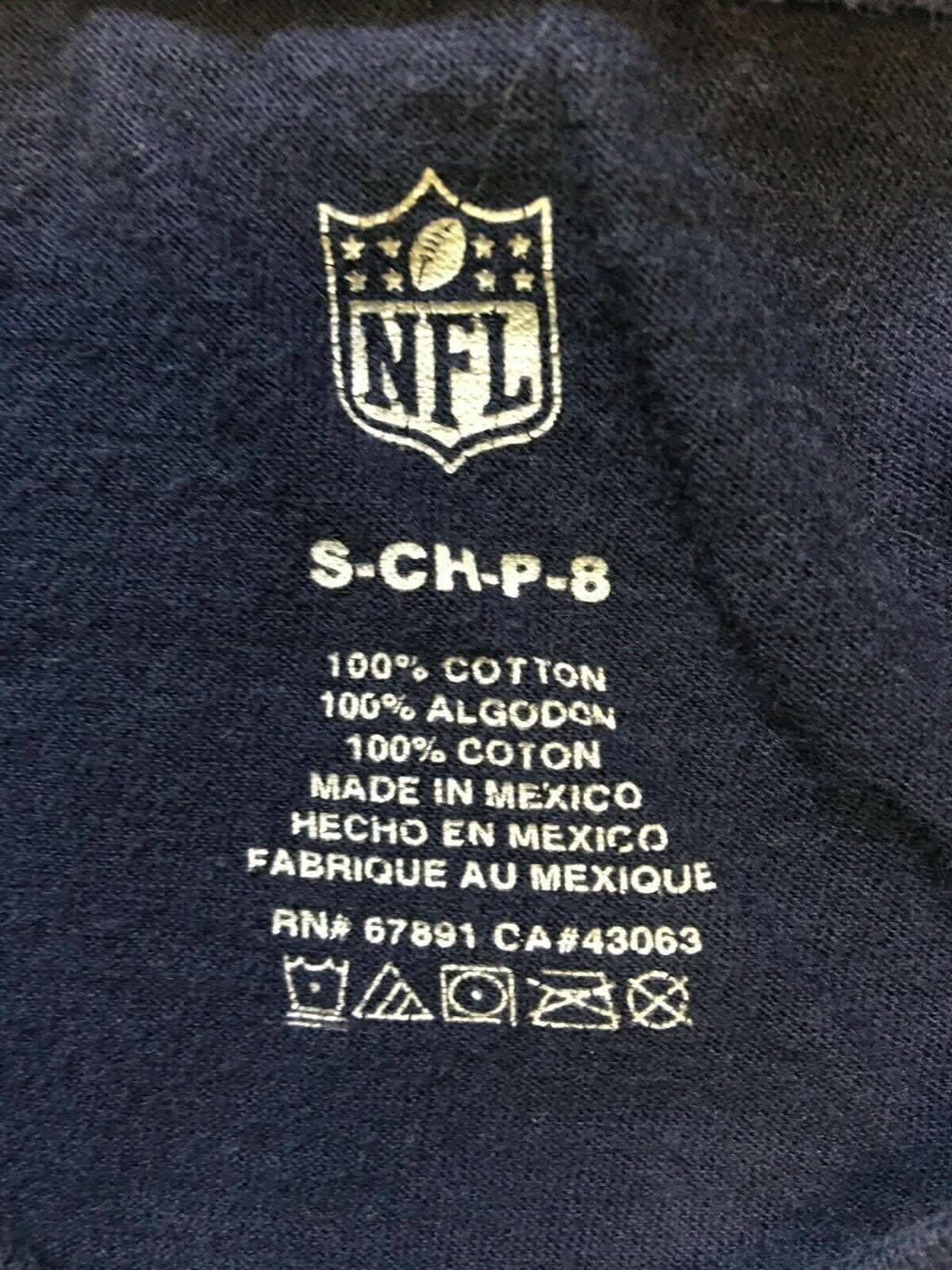 NFL Seattle Seahawks Navy Blue T-Shirt Youth Small 6-8