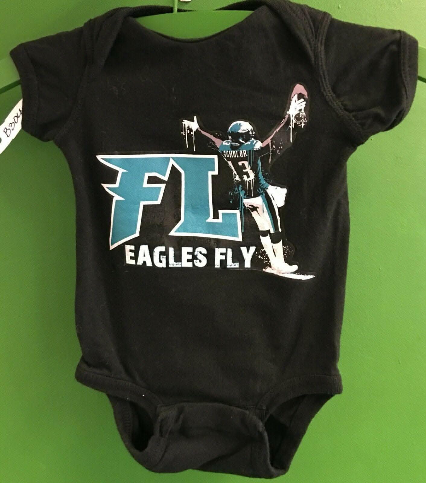 NFL Philadelphia Eagles Nelson Agholor #13 Bodysuit/Vest 6 months