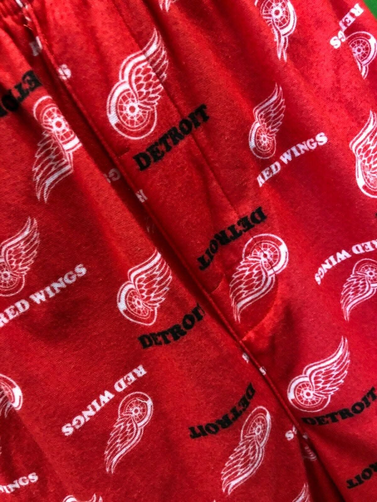 NHL Detroit Red Wings Pyjama Bottoms Pants Trousers Youth XL 18-20