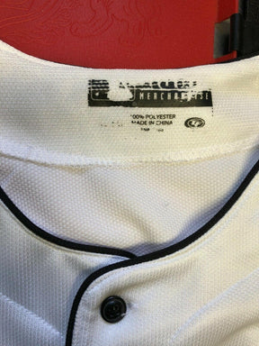 MLB Colorado Rockies True Fan White Stitched Jersey Men's Medium