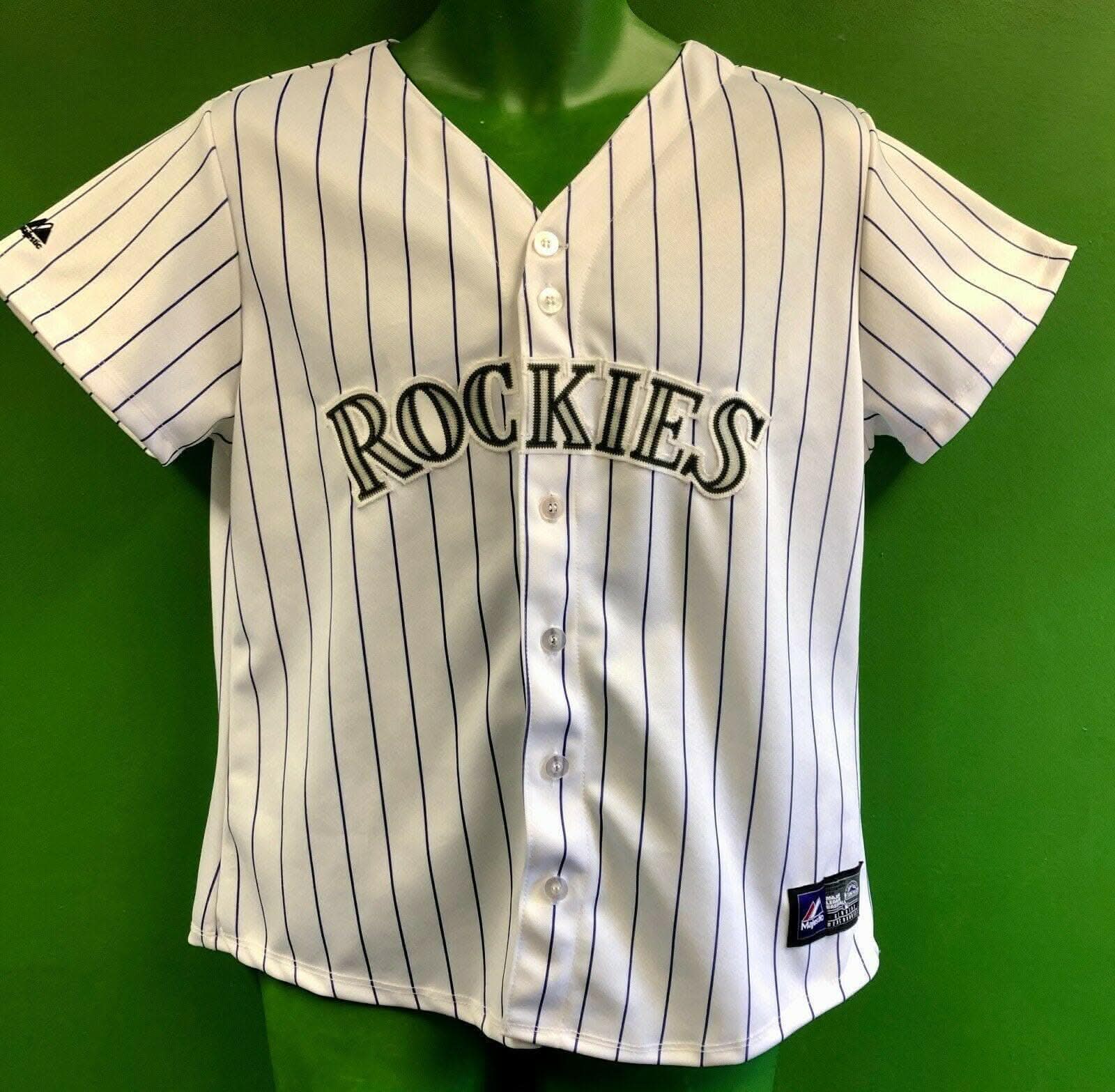 MLB Colorado Rockies Gonzalez #5 Majestic Jersey Youth Large 14-16