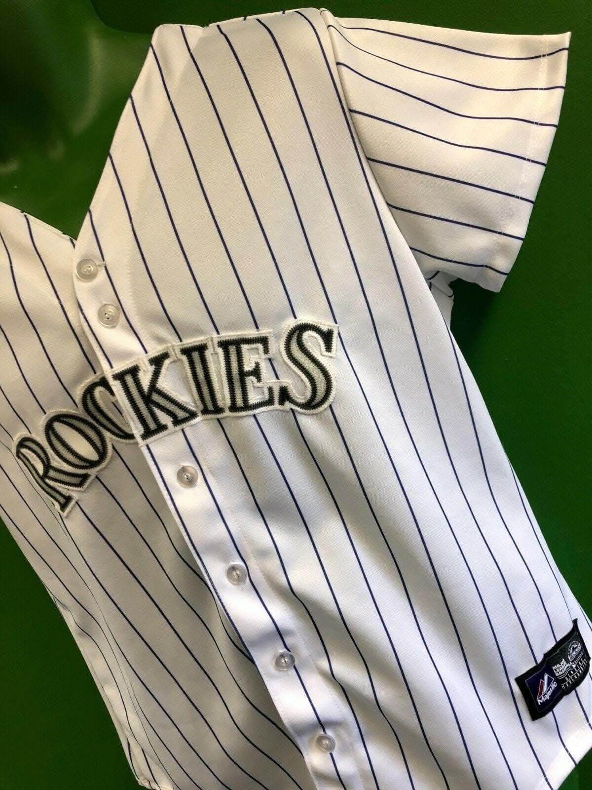 MLB Colorado Rockies Gonzalez #5 Majestic Jersey Youth Large 14-16