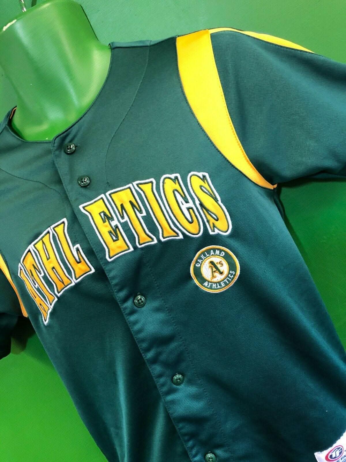 MLB Oakland Athletics A's Stitched Baseball Jersey Youth Medium 10-12