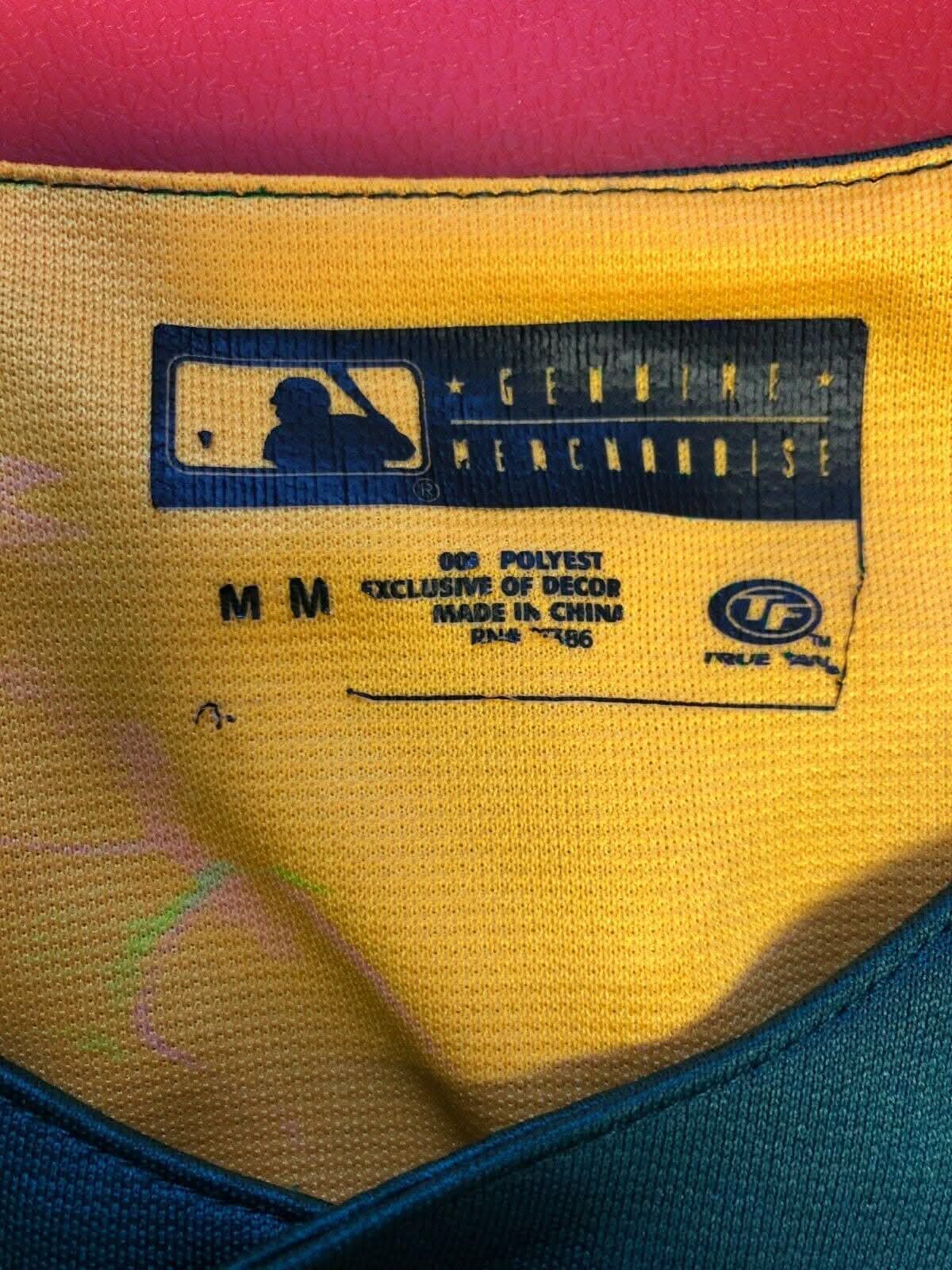 MLB Oakland Athletics A's Stitched Baseball Jersey Youth Medium 10-12