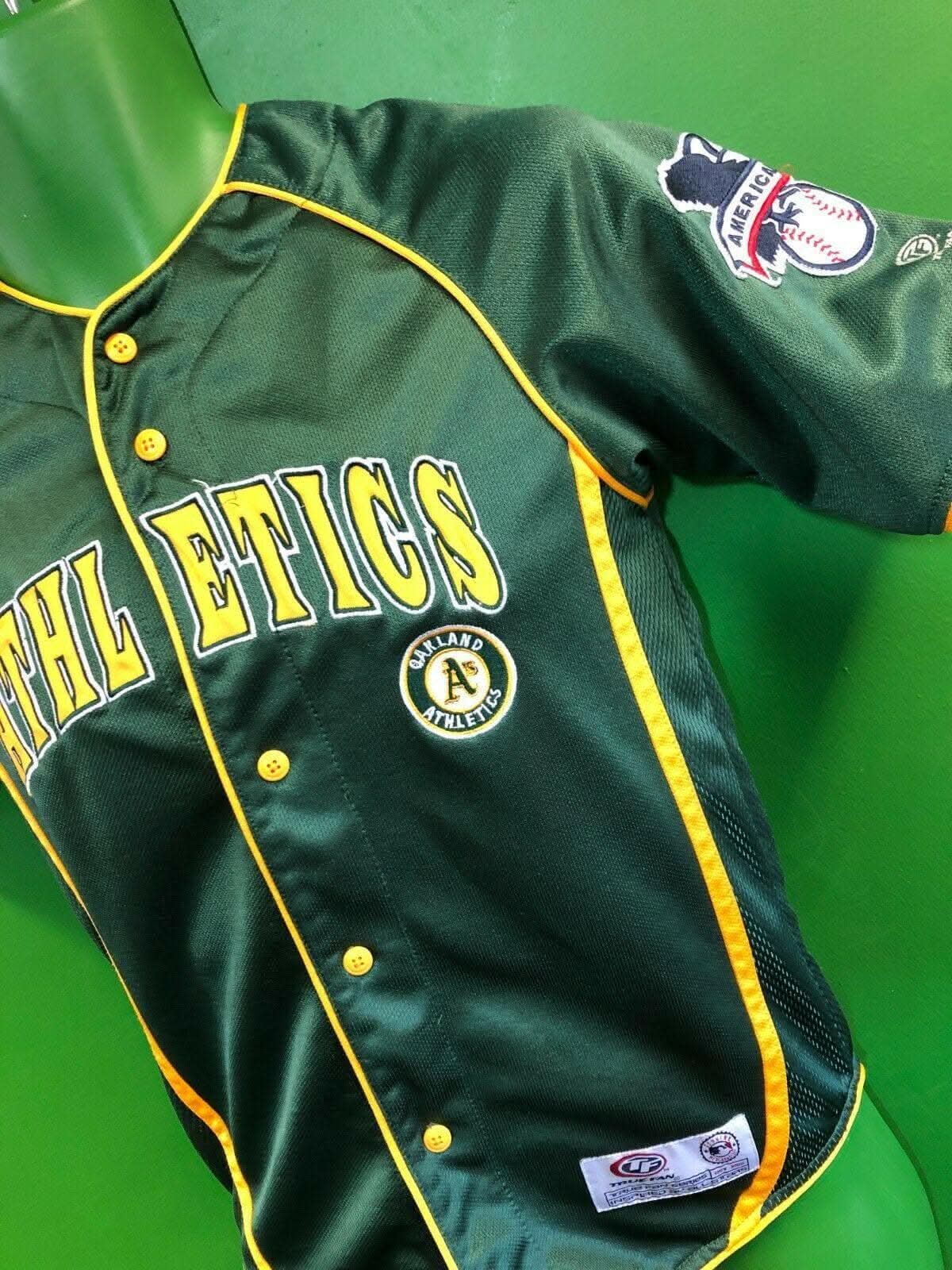 MLB Oakland Athletics A's Stitched Baseball Jersey Youth Medium 8-10