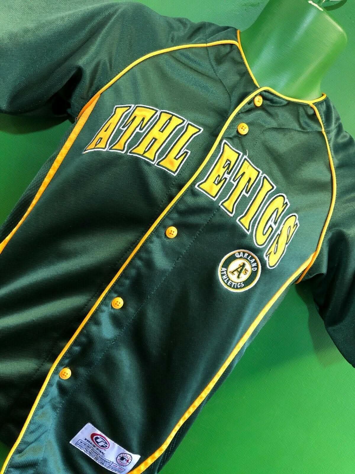 MLB Oakland Athletics A's Stitched Baseball Jersey Youth Medium 8-10