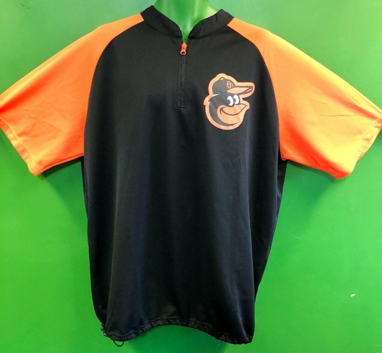 MLB Baltimore Orioles 1/4 Zip Pullover Men's X-Large