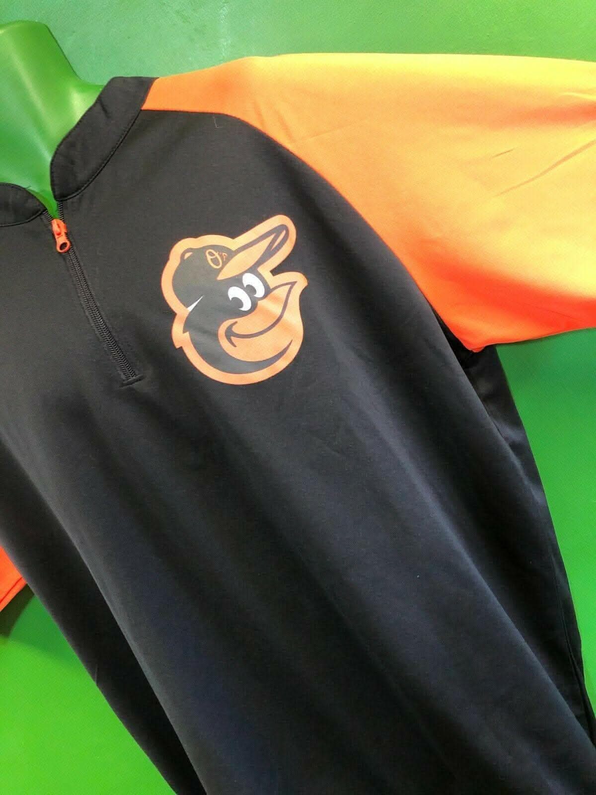 MLB Baltimore Orioles 1/4 Zip Pullover Men's X-Large