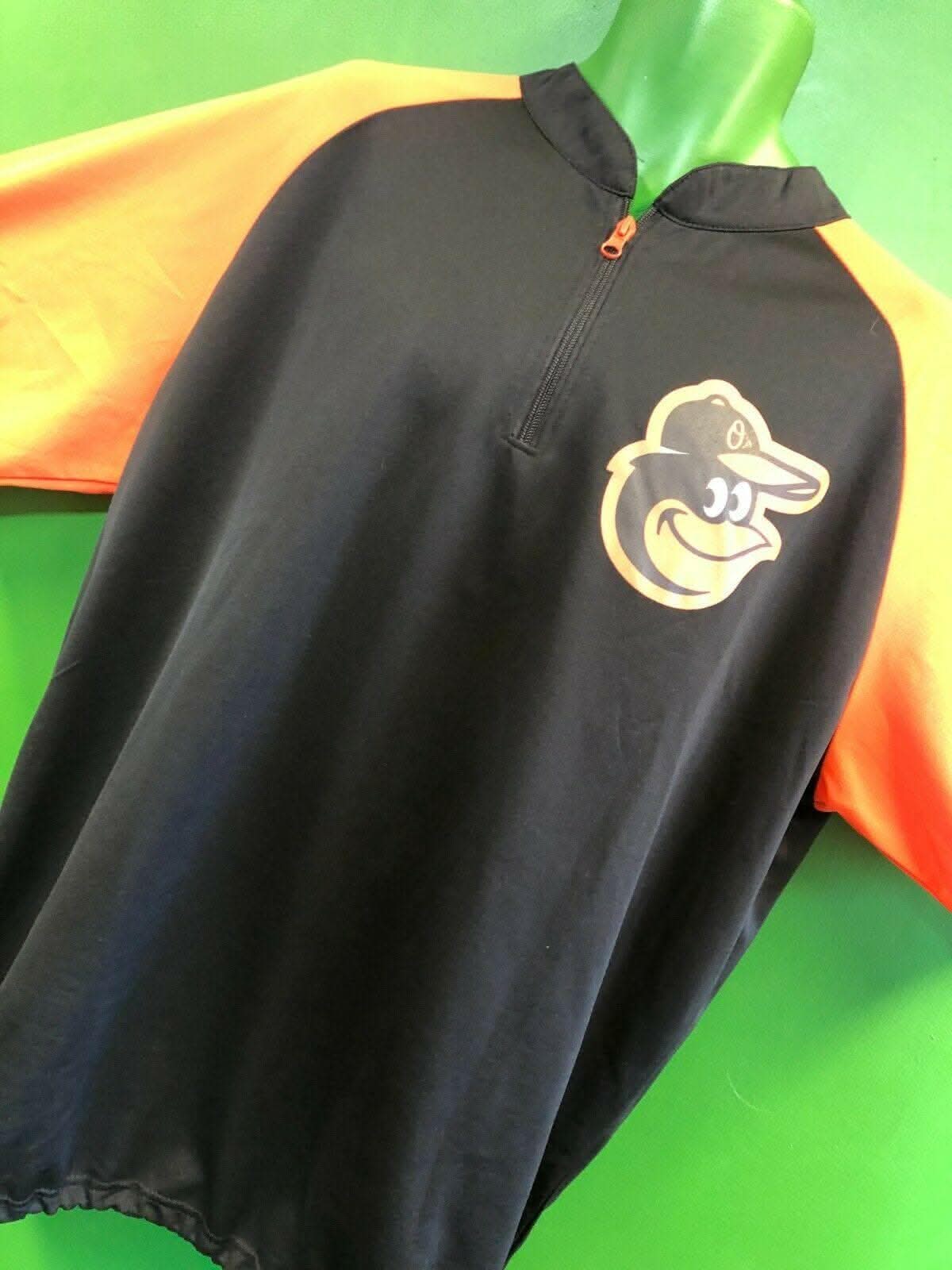 MLB Baltimore Orioles 1/4 Zip Pullover Men's X-Large