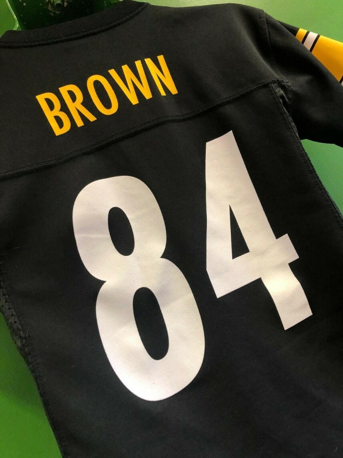 NFL Pittsburgh Steelers Antonio Brown #84 Jersey Youth Medium 10-12