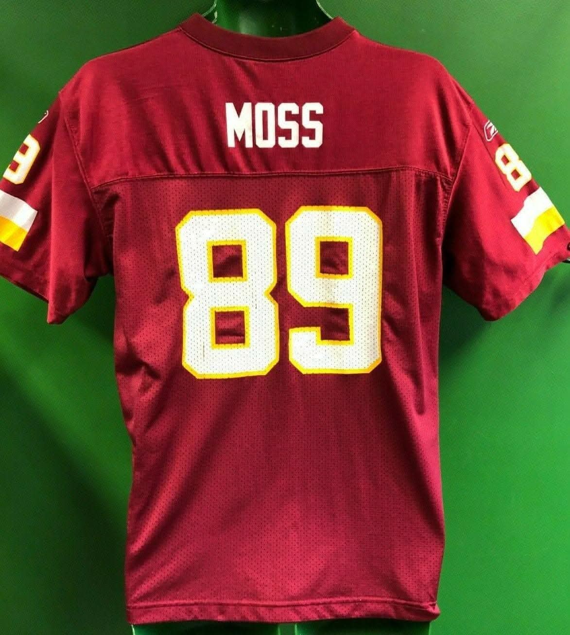 NFL Washington Commanders (Redskins) Moss #89 Jersey Youth X-Large 18-20