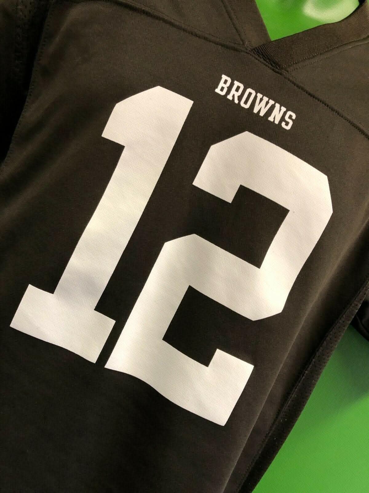 NFL Cleveland Browns Josh Gordon #12 Jersey Youth Large 14-16