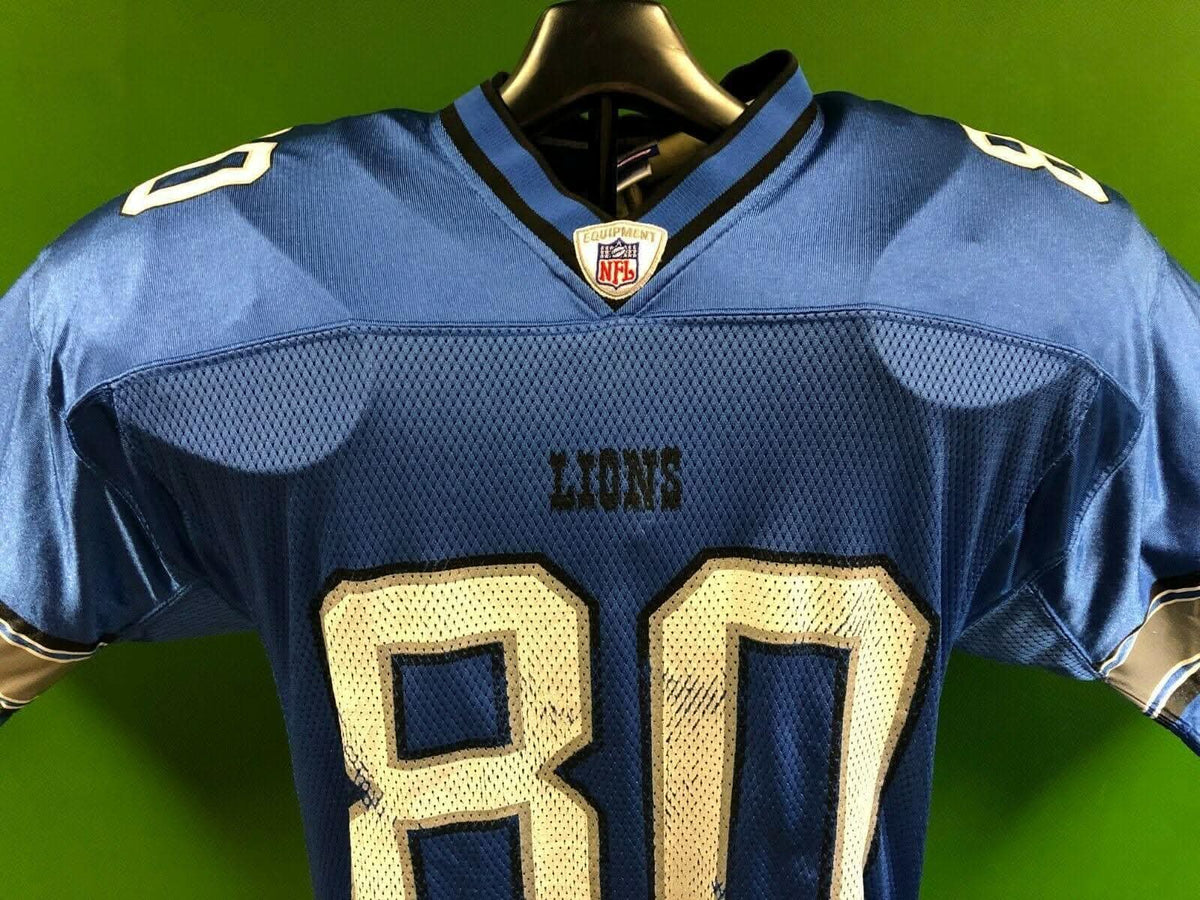 NFL Detroit Lions Charles Rogers #80 Reebok Jersey Men's Large