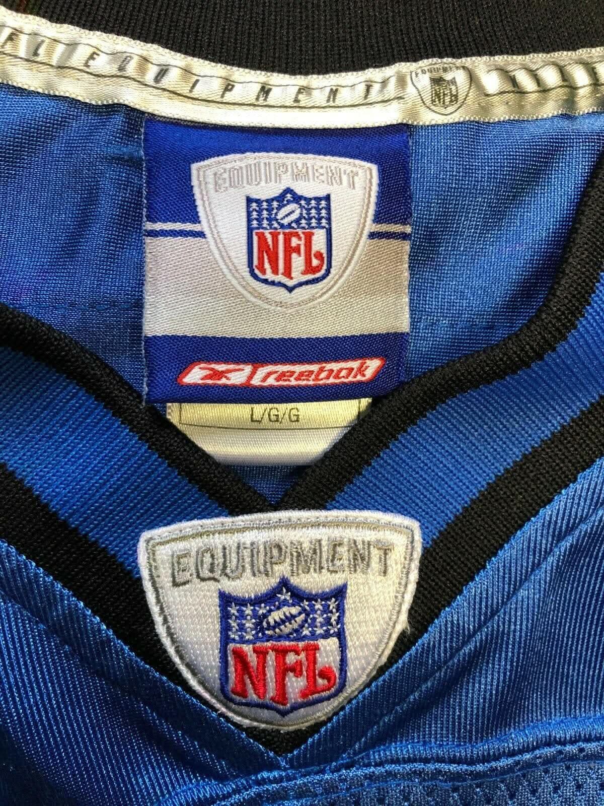 NFL Detroit Lions Charles Rogers #80 Reebok Jersey Men's Large