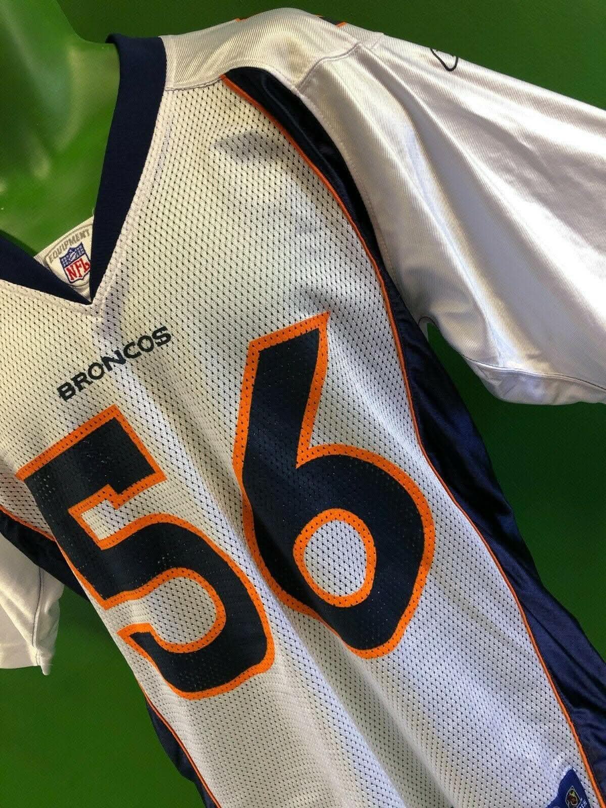 NFL Denver Broncos Al Wilson #56 Reebok White Jersey Men's Small
